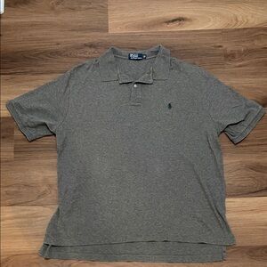 Polo by Ralph Lauren Men's Gray Polo Shirt 2XB